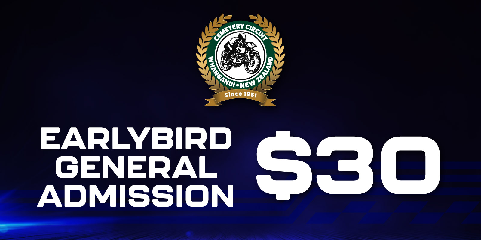 2025 Cemetery Circuit Early Bird Tickets - $30