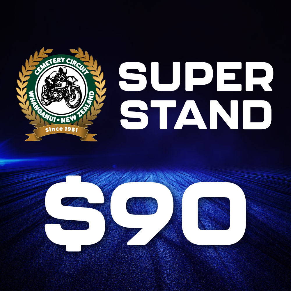 2025 Cemetery Circuit Super Stand Tickets - $90