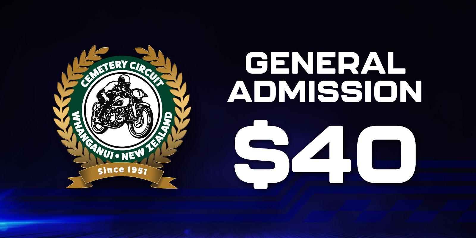 Buy your 2025 Cemetery Circuit Adult GA Tickets