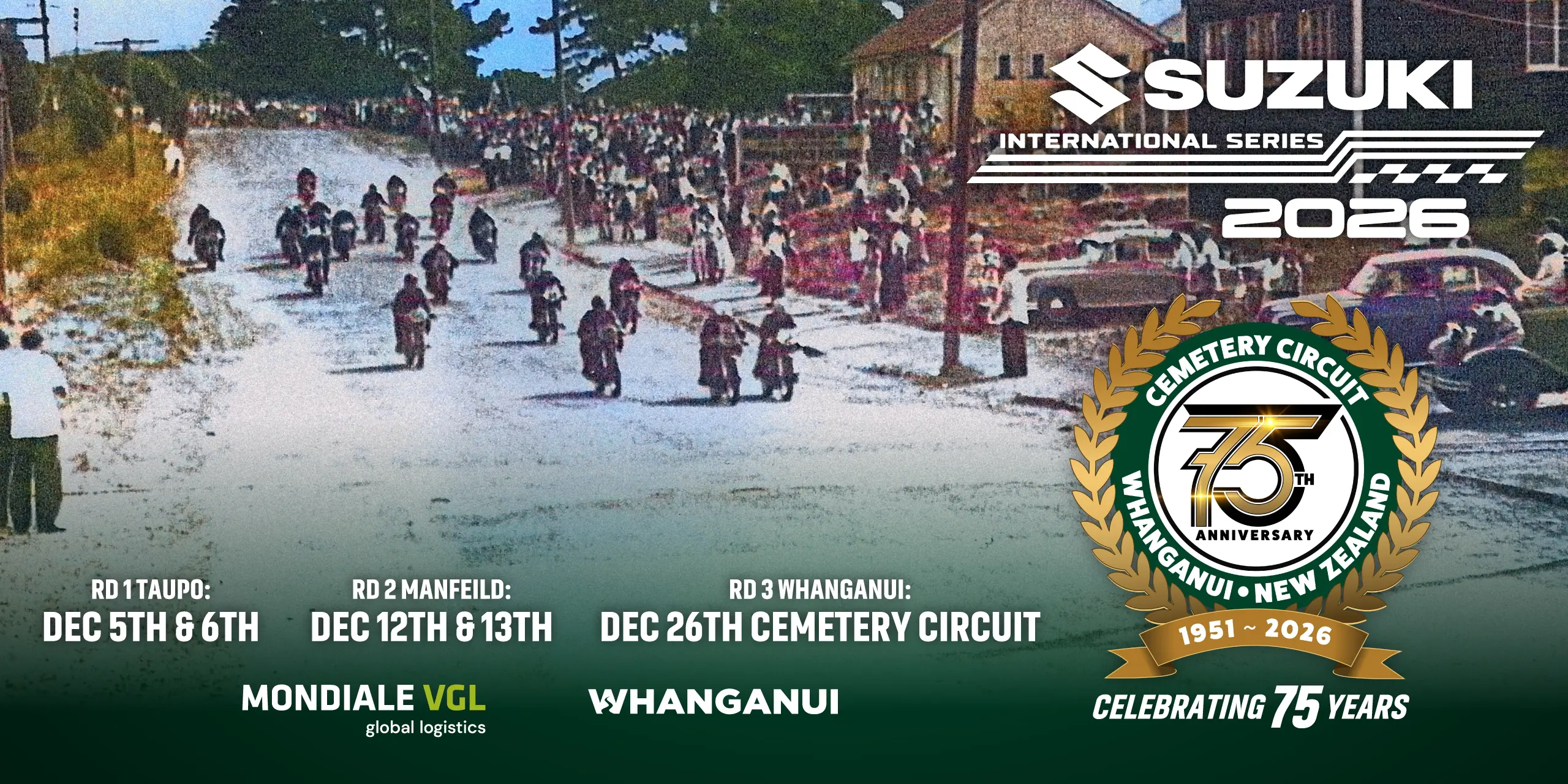 2026 Suzuki International Series & 75th Anniversary Cemetery Circuit